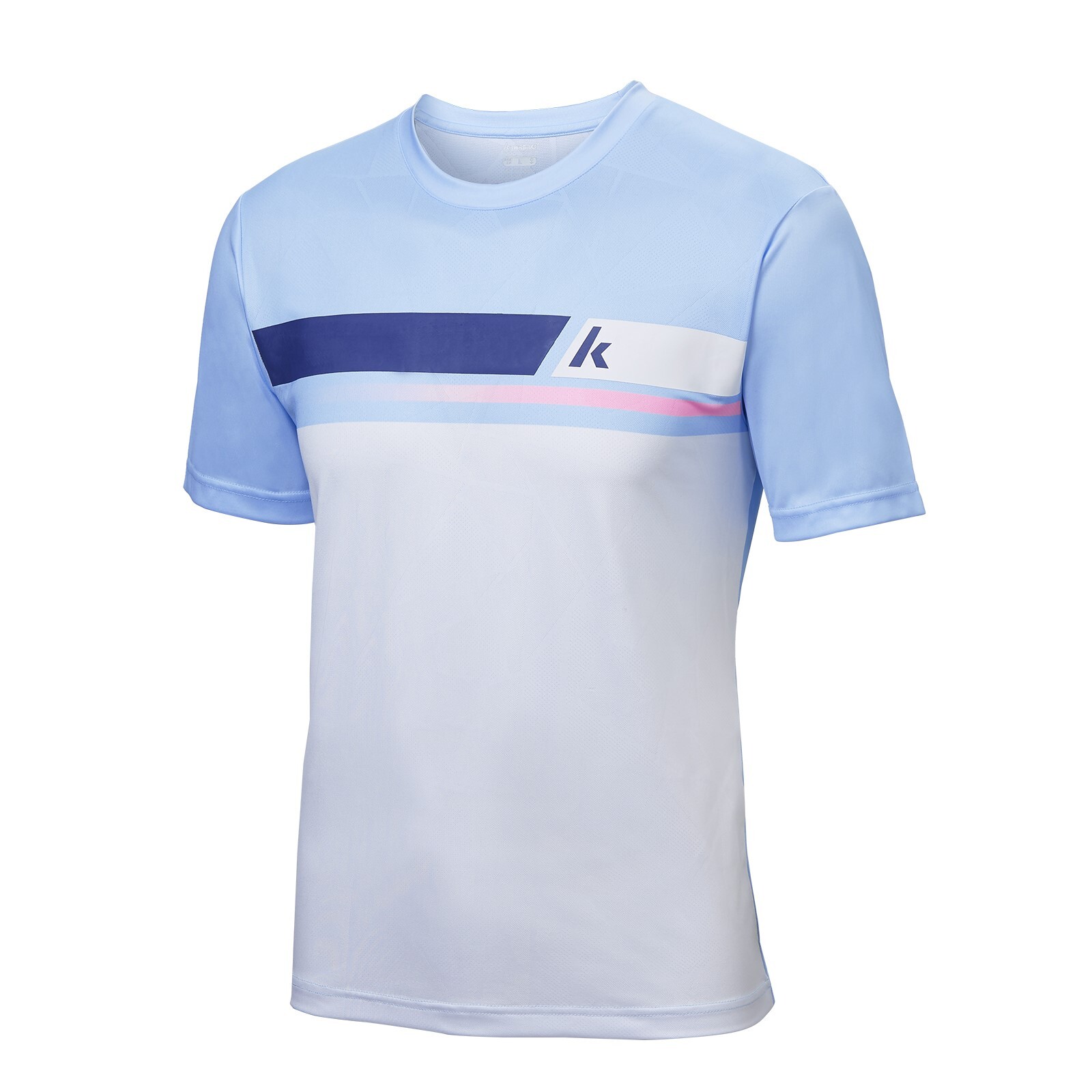 【代購】Kawasaki T-Shirt Men's Snowflake Blue K1C02-B1962