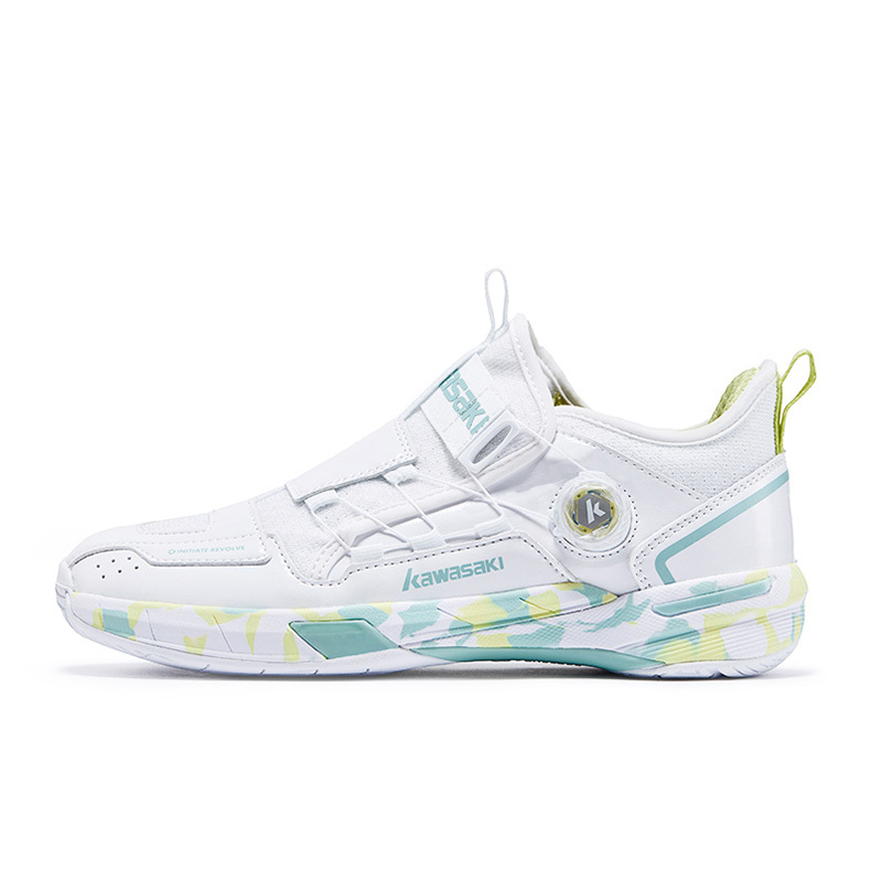 【代購】Kawasaki Abrasion Resistant Mid Top Badminton Shoes Unisex k2b20