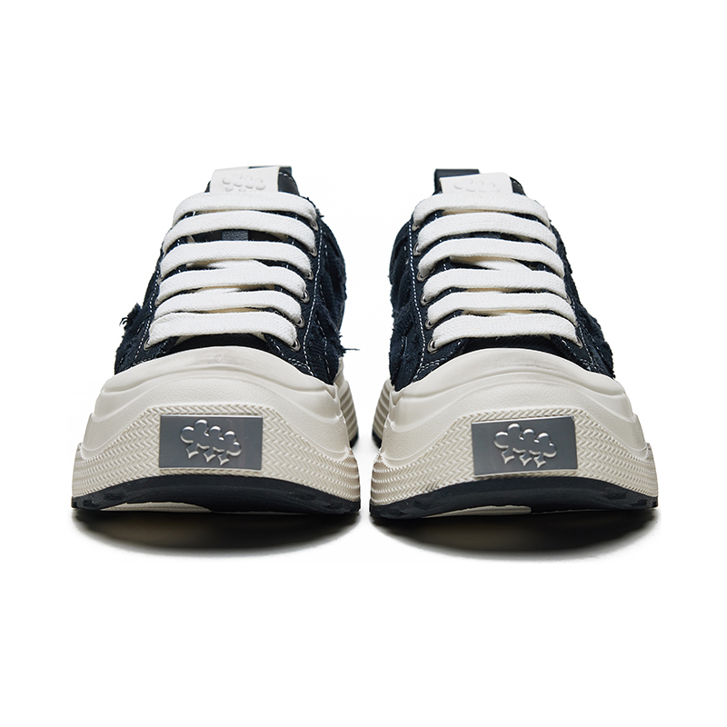 【代購】SHOOT BRAND Reprise Slip Resistant Abrasion Resistant Low top Canvas Shoes Unisex Black CZ-HEI