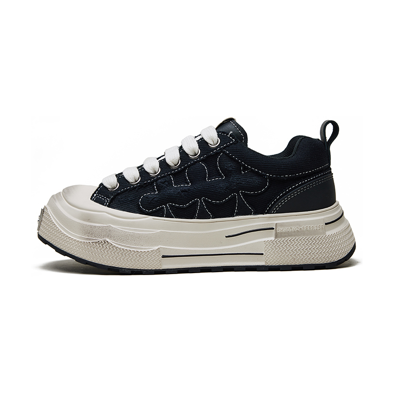 【代購】SHOOT BRAND Reprise Slip Resistant Abrasion Resistant Low top Canvas Shoes Unisex Black CZ-HEI