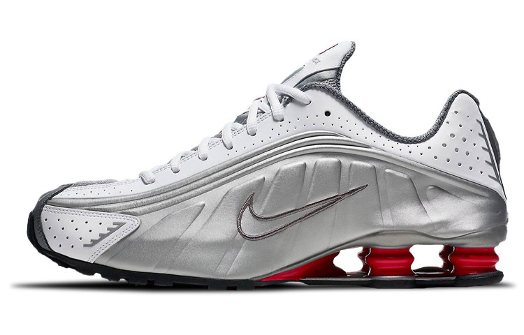 【代購】Nike Shox R4 Metallic Silver Comet Red 2018 BV1111-100
