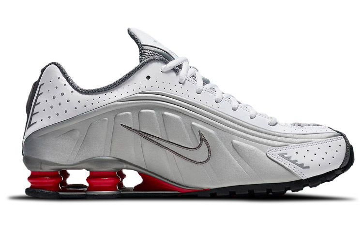 【代購】Nike Shox R4 Metallic Silver Comet Red 2018 BV1111-100