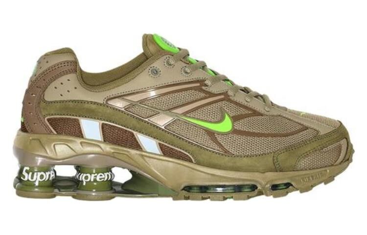 【代購】Nike X Supreme Shox Ride 2 Sp 'Neutral Olive' DN1615-200