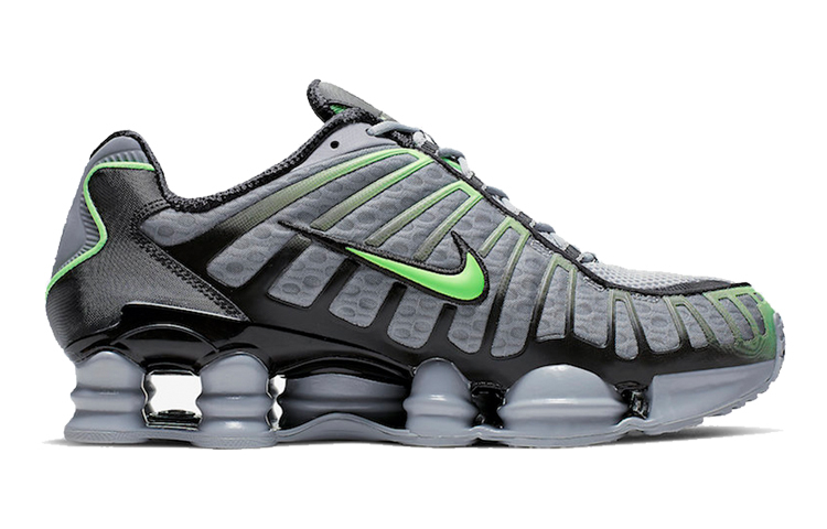 【代購】Nike Shox Tl Wolf Grey Lime Blast AV3595-005