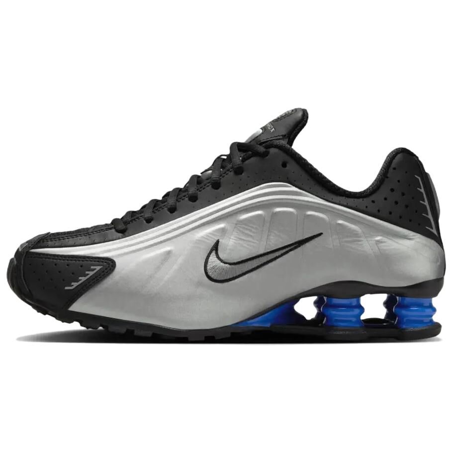 【代購】Nike Shox R4 Metallic Silver Black Racer Blue Women's AR3565-006