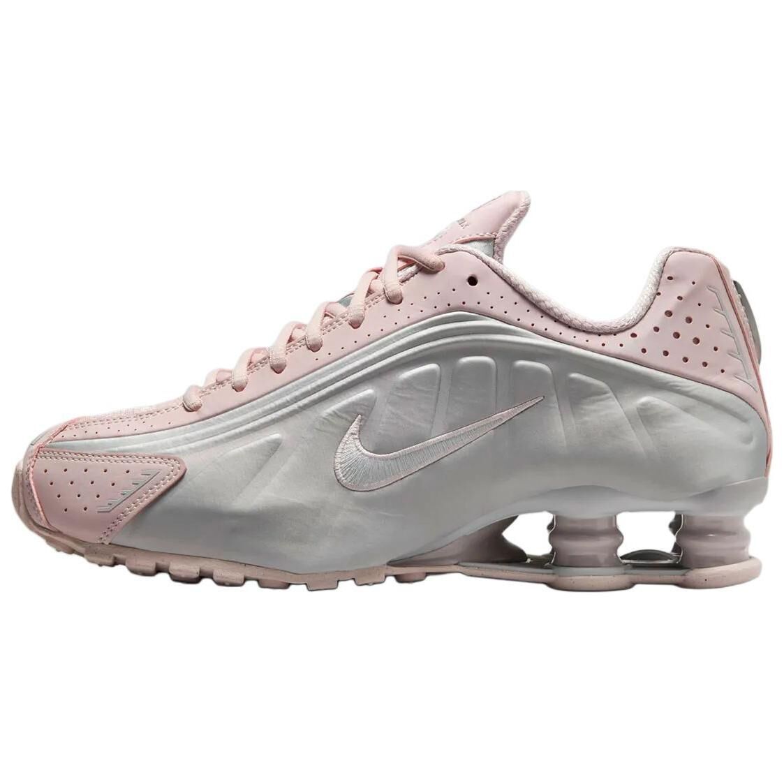 【代購】Nike Shox R4 Barely Rose Metallic Platinum Women's AR3565-600