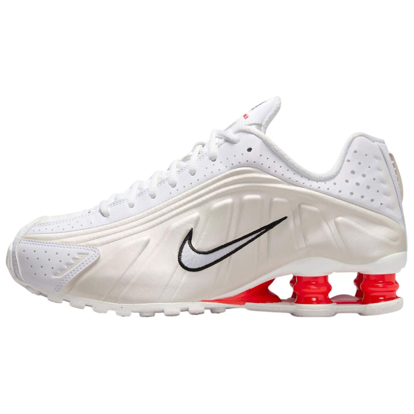 【代購】Nike Shox R4 White Phantom Picante Red Women's AR3565-103
