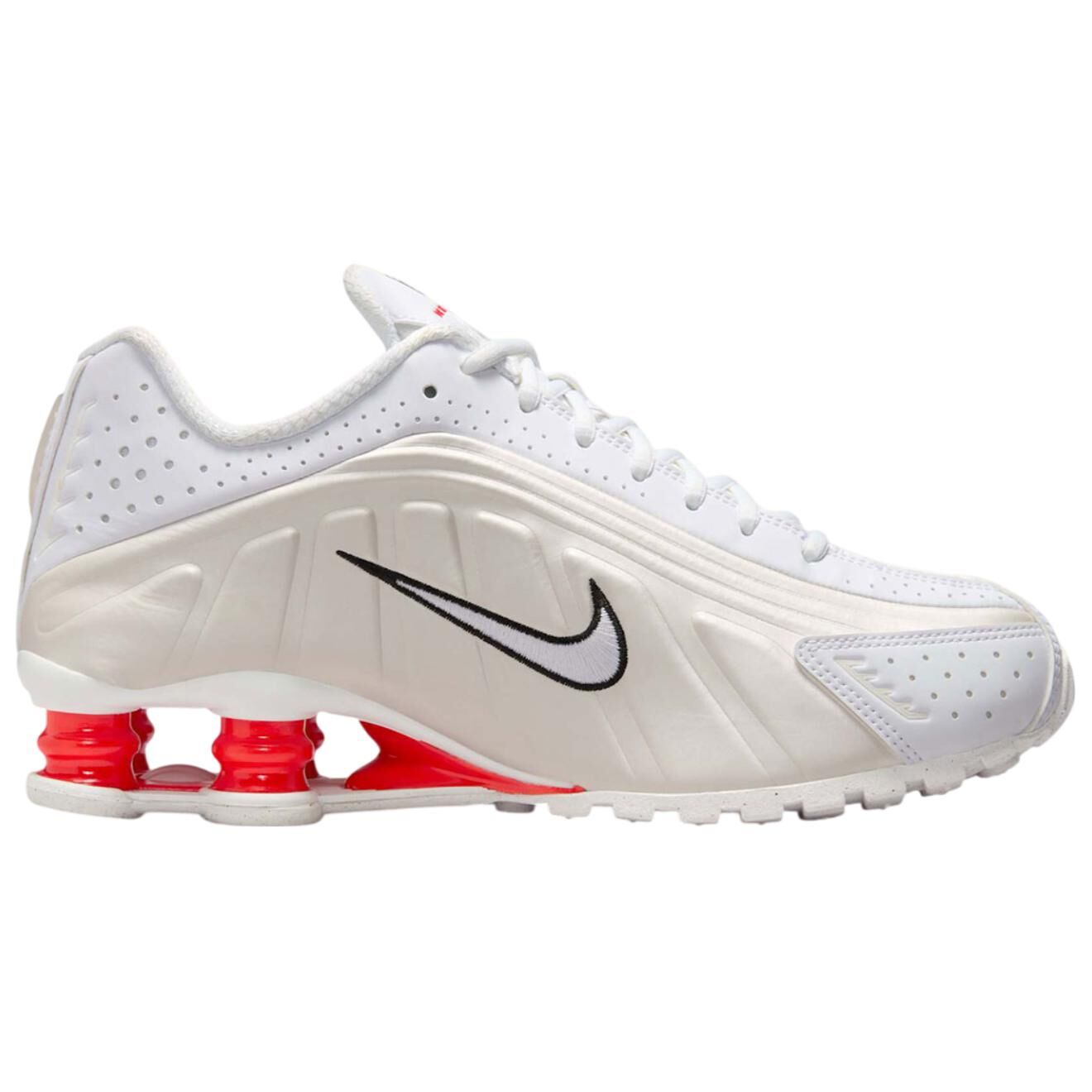 【代購】Nike Shox R4 White Phantom Picante Red Women's AR3565-103