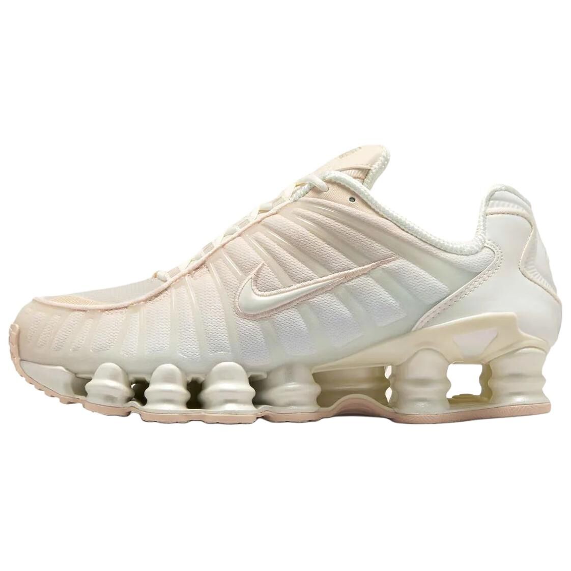 【代購】Nike Shox TL Series Abrasion Resistant Low Top Casual Running Shoes Women's Ecru IH5075-219