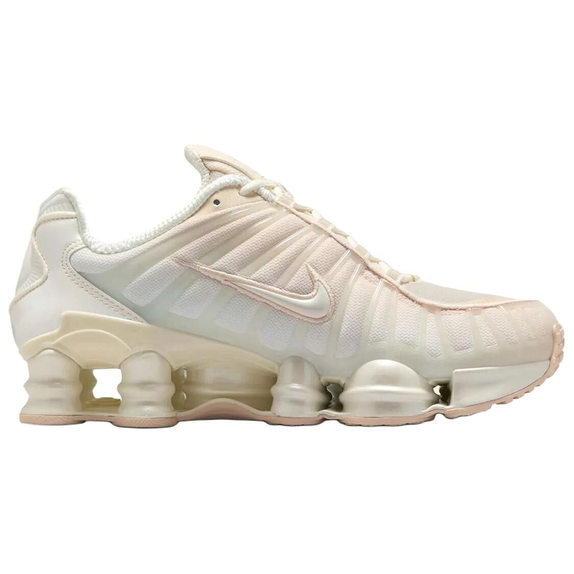 【代購】Nike Shox TL Series Abrasion Resistant Low Top Casual Running Shoes Women's Ecru IH5075-219
