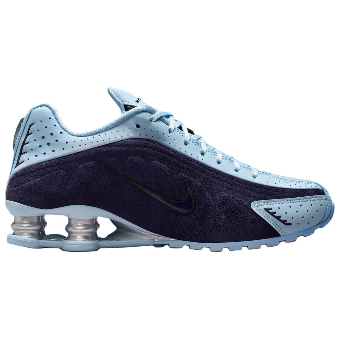 【代購】Nike Shox R4 Breathable Running Shoes Women's Blue HQ7739-500