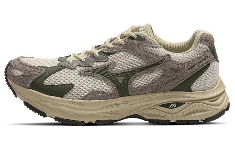 【代購】Mizuno Racer S Running Shoes Unisex Low top Gray D1GH223520-1