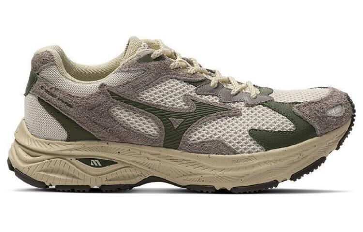 【代購】Mizuno Racer S Running Shoes Unisex Low top Gray D1GH223520-1