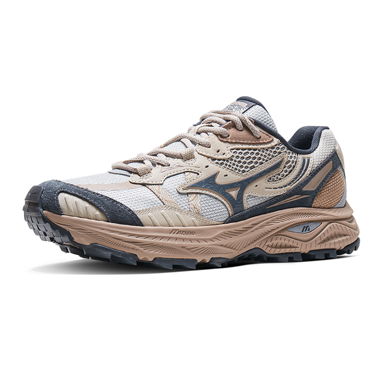 【代購】Mizuno Racer ADV Low Top Running Shoes Unisex Sand D1GH241203