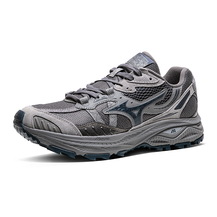 【代購】Mizuno Racer ADV Low top Running Shoes Unisex Gravel Gray D1GH241204