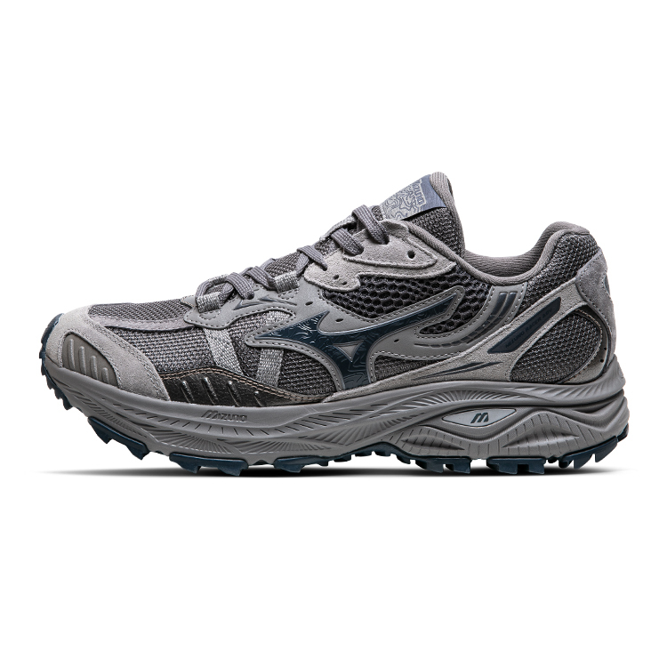 【代購】Mizuno Racer ADV Low top Running Shoes Unisex Gravel Gray D1GH241204