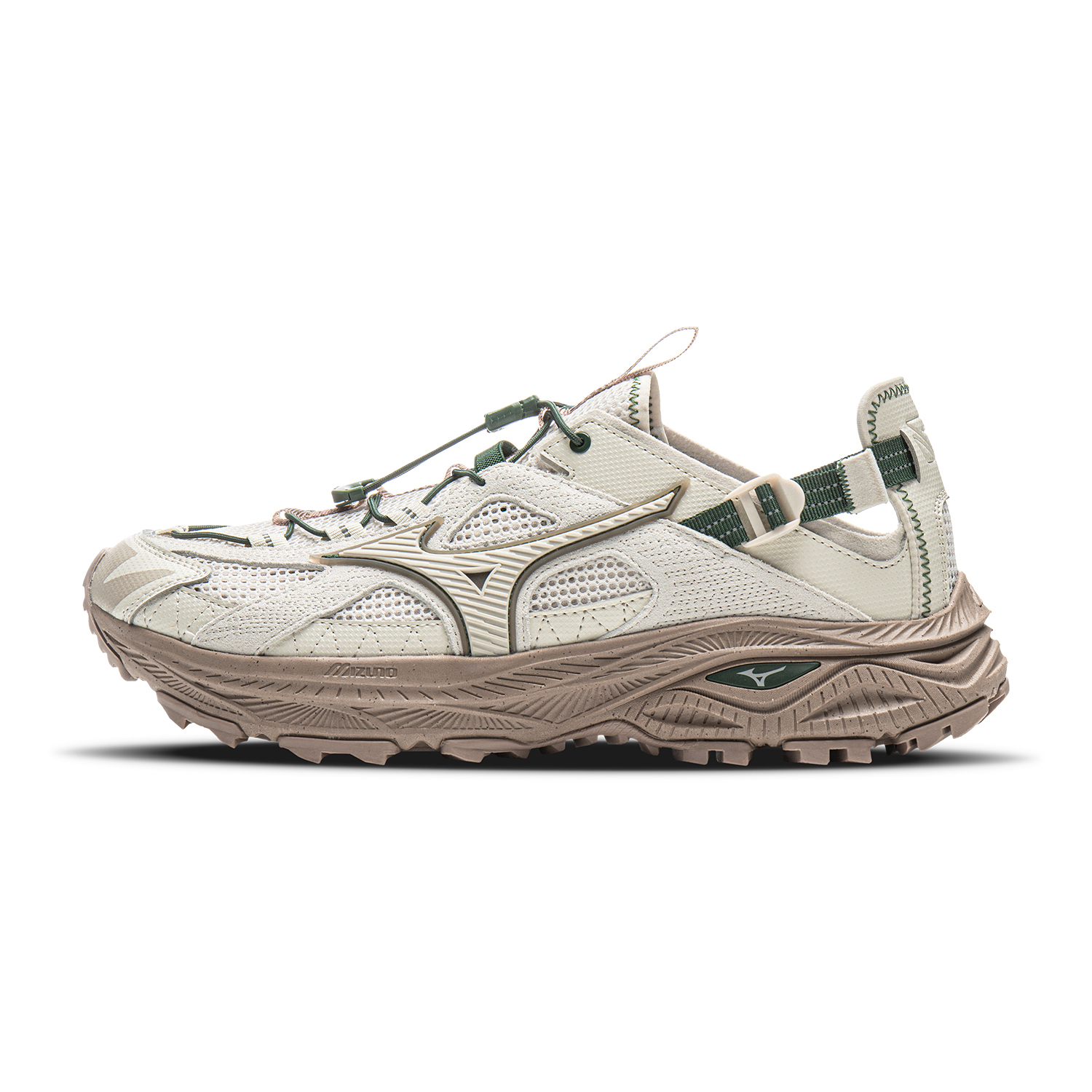 【代購】Mizuno Racer Trail Breathable Traction River Trekking Shoes Unisex Light Umber D1GH241907