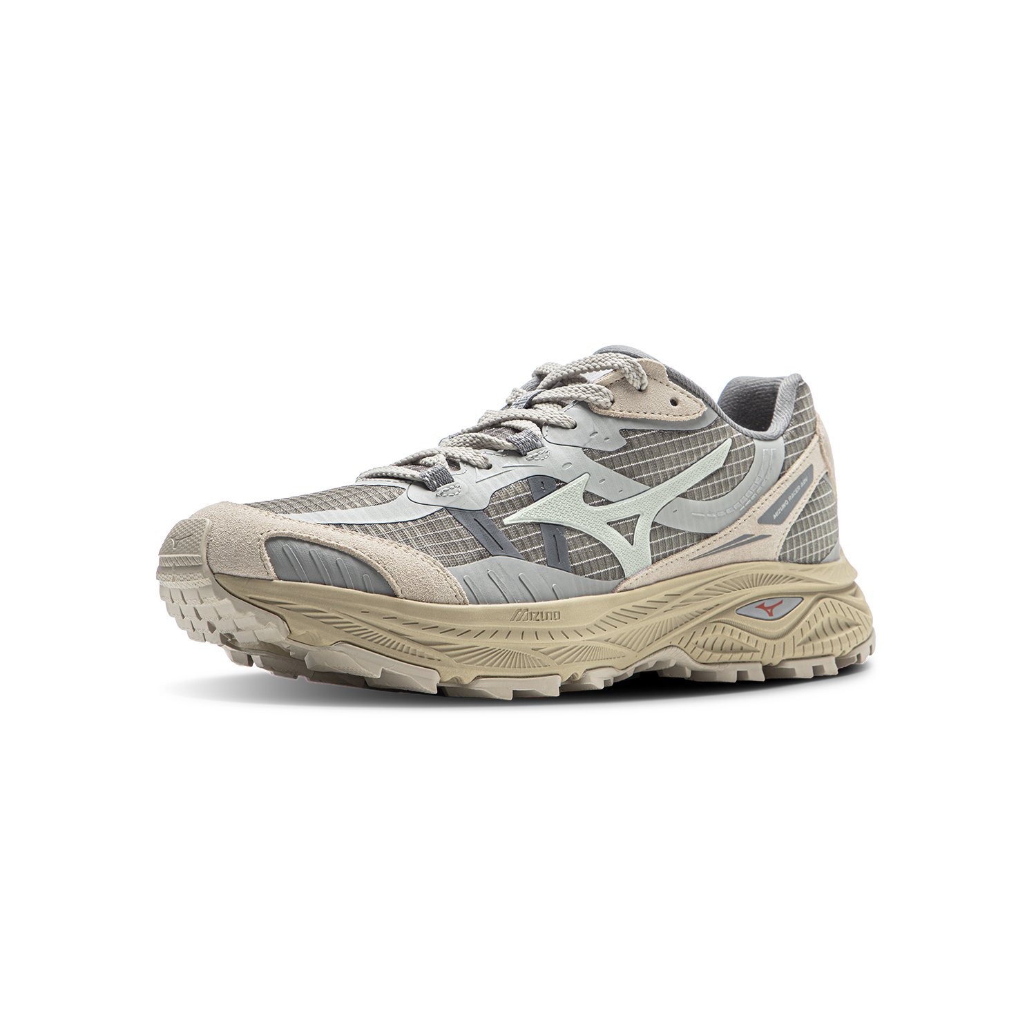 【代購】Mizuno Racer ADV Low top Casual Running Shoes Unisex Medium Gray D1GH241209