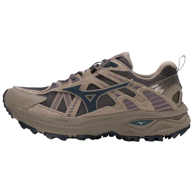 【代購】Mizuno Racer Trail Cushioning, Breathable, Lightweight Running Shoes Unisex Gray D1GH2238-14
