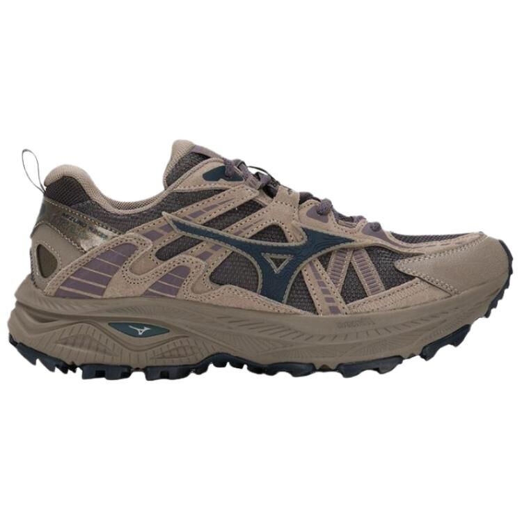 【代購】Mizuno Racer Trail Cushioning, Breathable, Lightweight Running Shoes Unisex Gray D1GH2238-14
