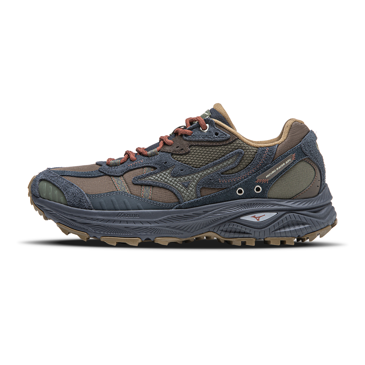 【代購】Mizuno Racer ADV Low top Training Physical Fitness Test & Exam Racing City Commute Running Shoes Unisex Gypsie D1GH241212