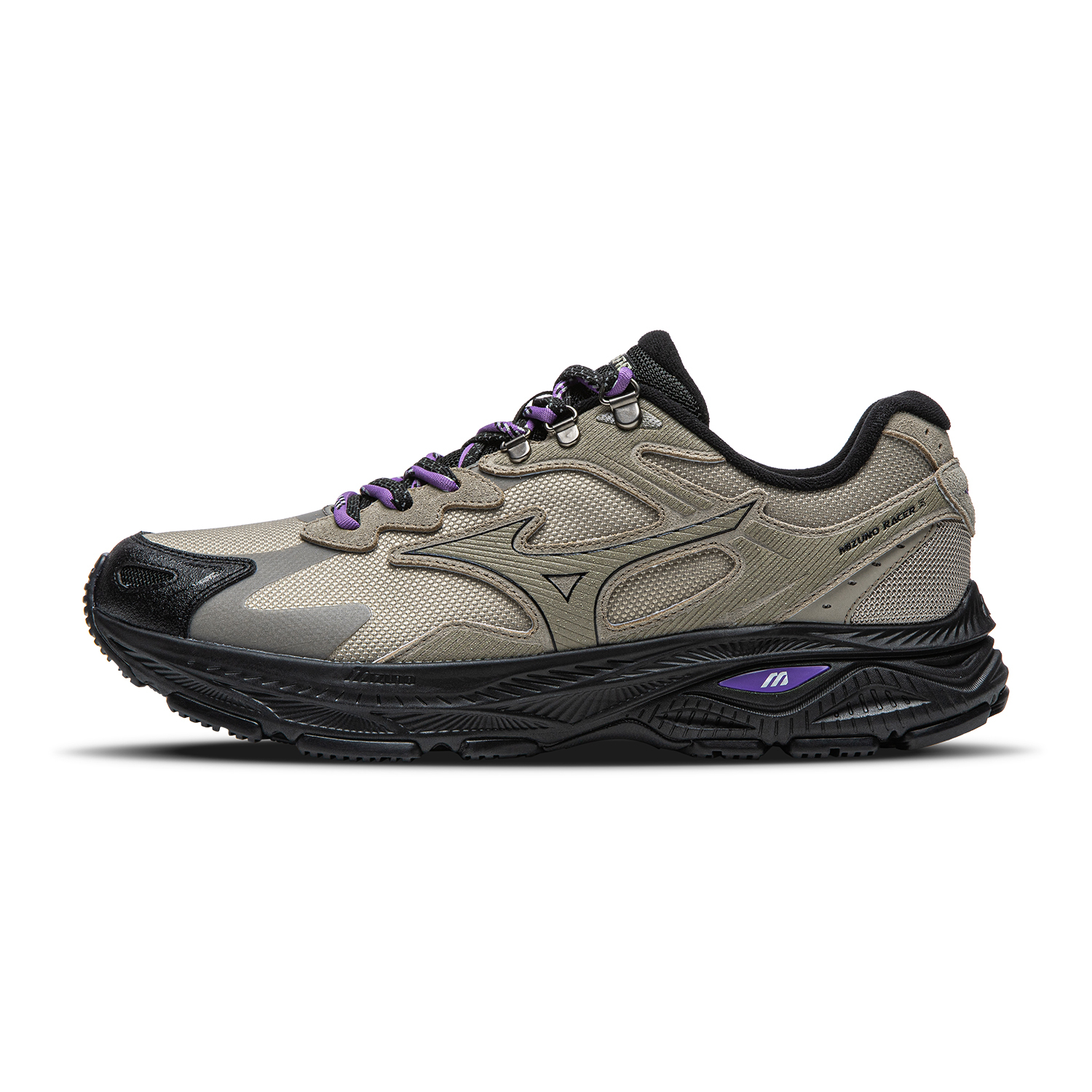 【代購】Mizuno Racer S Low top Running Shoes Unisex Khaki D1GH263502