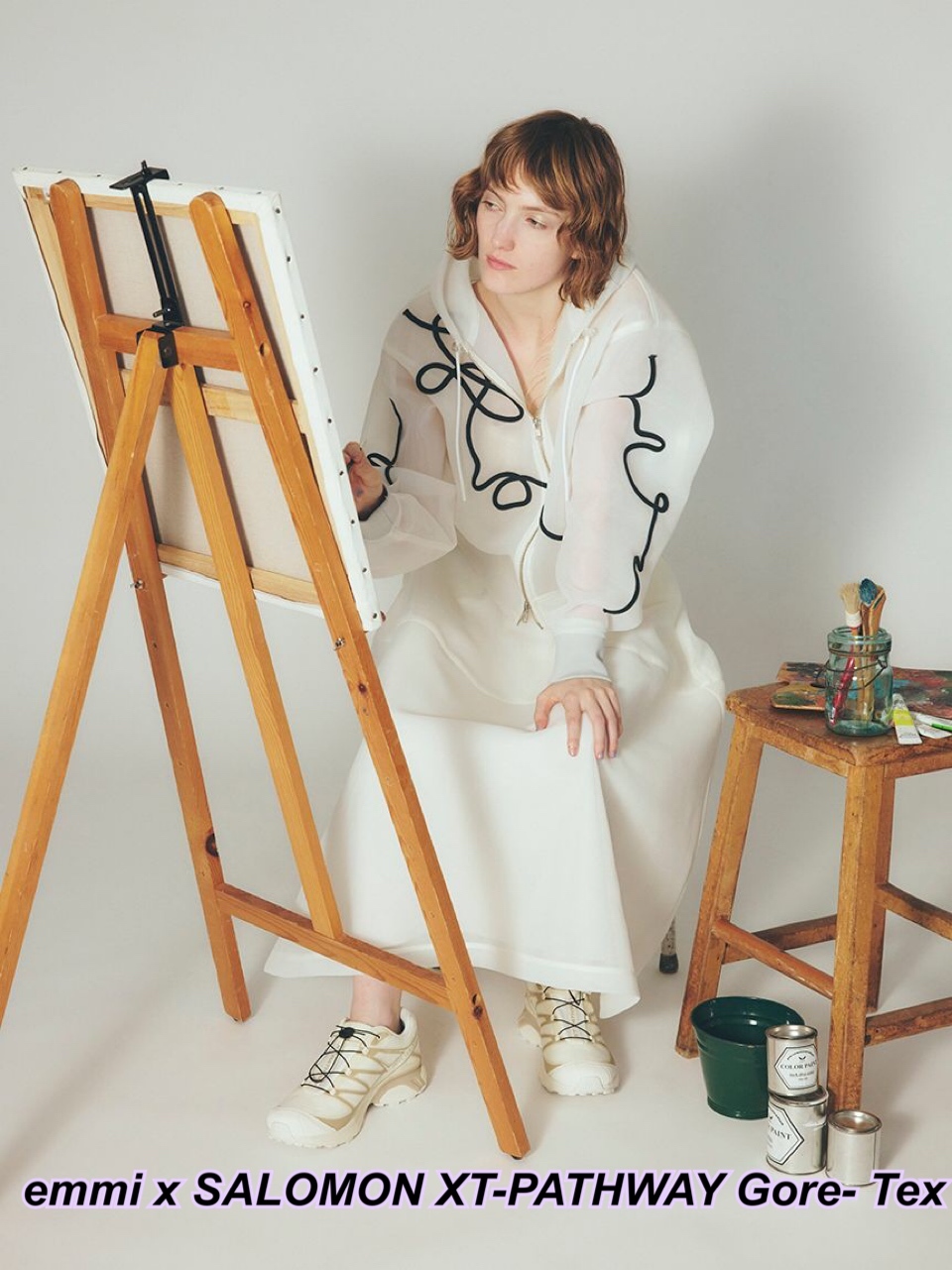 emmi x SALOMON XT-PATHWAY Gore- Tex  波鞋