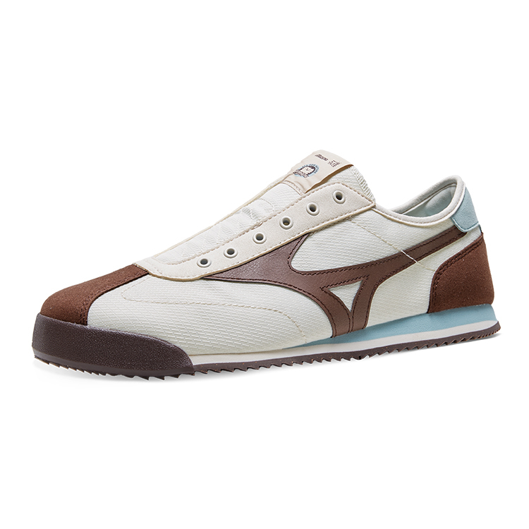 【代購】YONGPUKAFEI x Mizuno LG 60S Slip Resistant, Breathable, Lightweight Low Top Casual Shoes Unisex Ecru Coffee D1GH240210