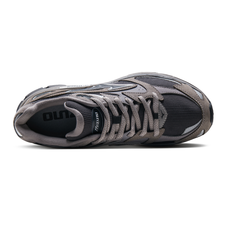 【代購】Mizuno LG Premium Anti-Slip Wear-Resistant Low-Top Running Shoes Unisex Storm Gray D1GH241101