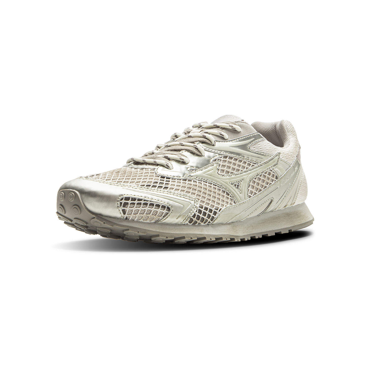 【代購】Mizuno LG 60S Low Top Casual Shoes Unisex Waffle Gold D1GH242108