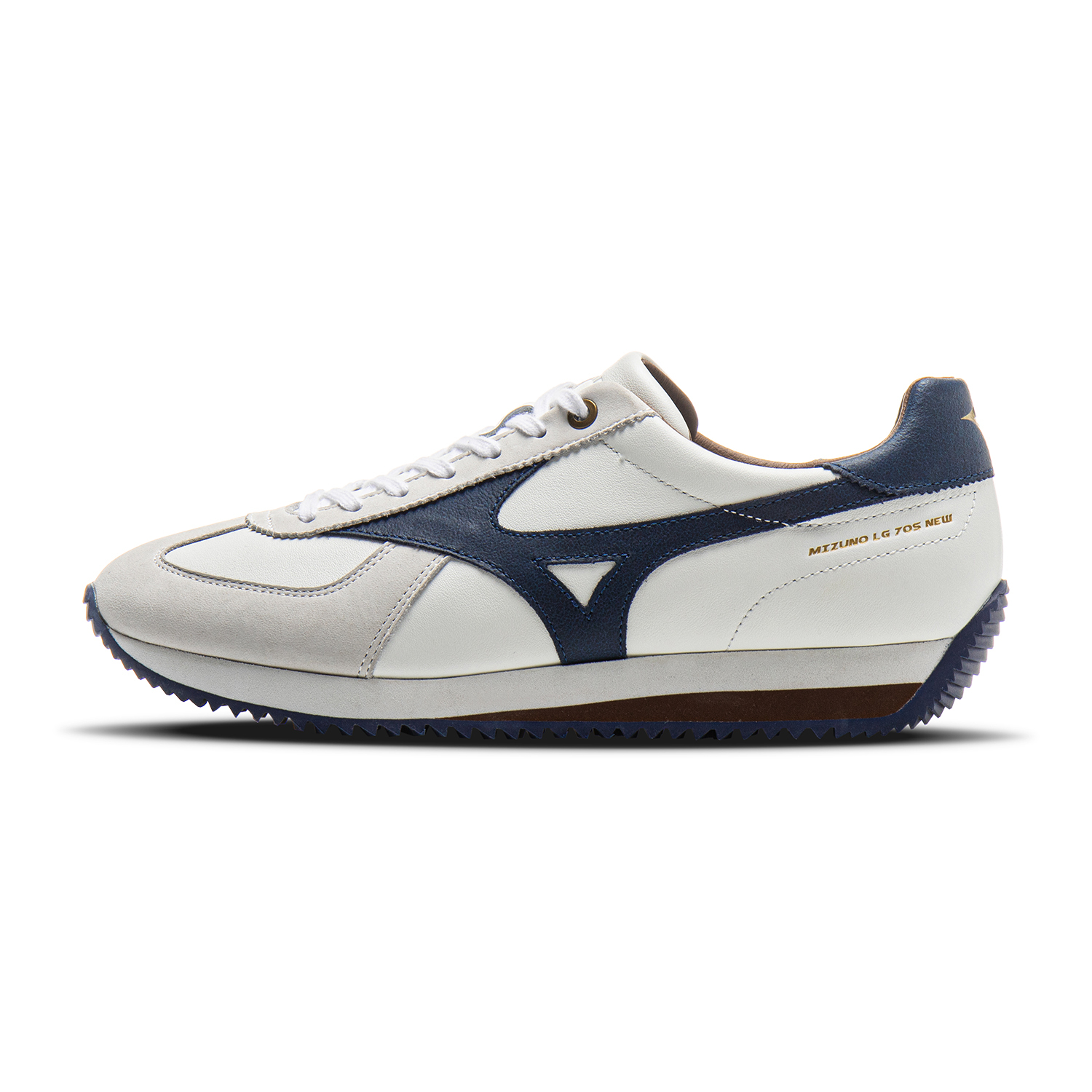 【代購】Mizuno LG 70s Cushioning Height Increase Low Top Casual Shoes Unisex Cool Gray D1GH250904