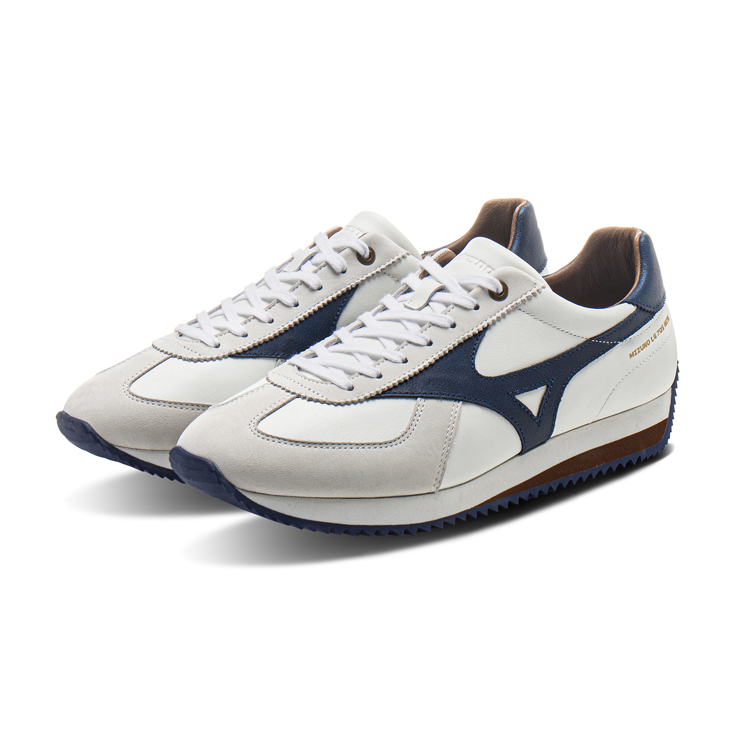 【代購】Mizuno LG 70s Cushioning Height Increase Low Top Casual Shoes Unisex Cool Gray D1GH250904