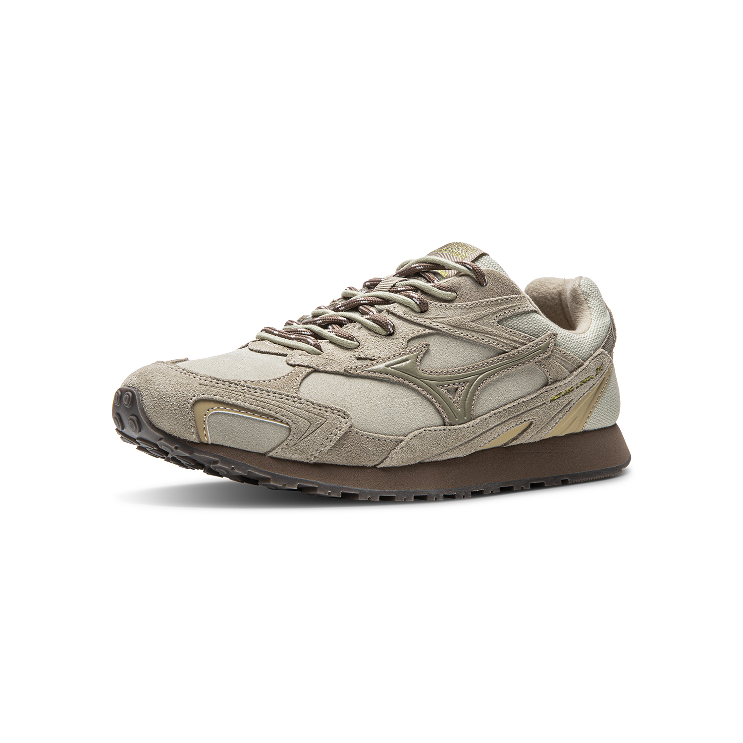 【代購】Mizuno LG 60S Low top Casual Shoes Unisex Sand Pottery Gold D1GH242107