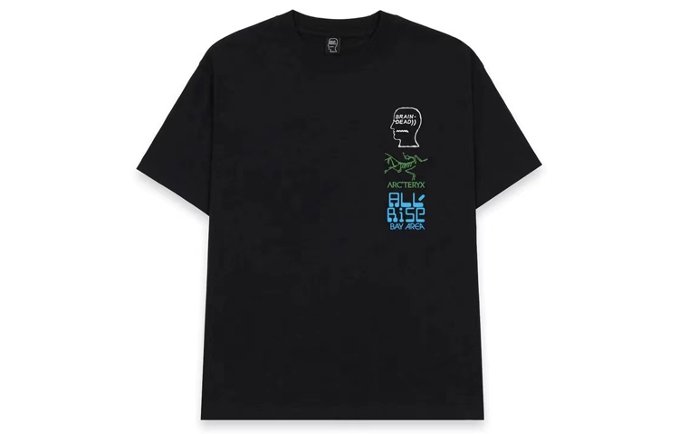 【代購】Arcteryx X Brain Dead T Shirts Unisex Black BDW22T00003519BK01