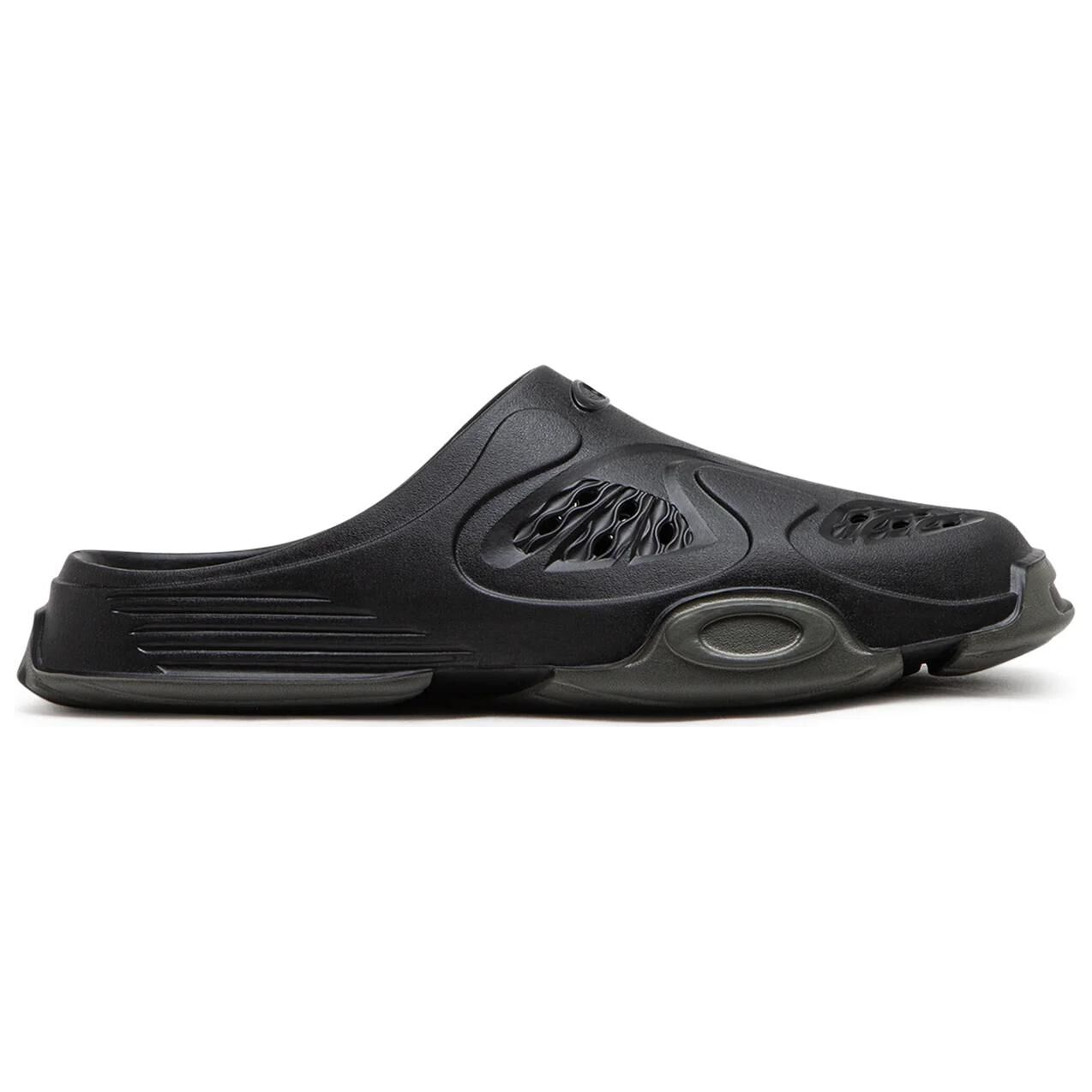 【代購】Oakley Factory Team Slip Resistant Closed Toe Slippers Men's Black BDF23S07003573BK01