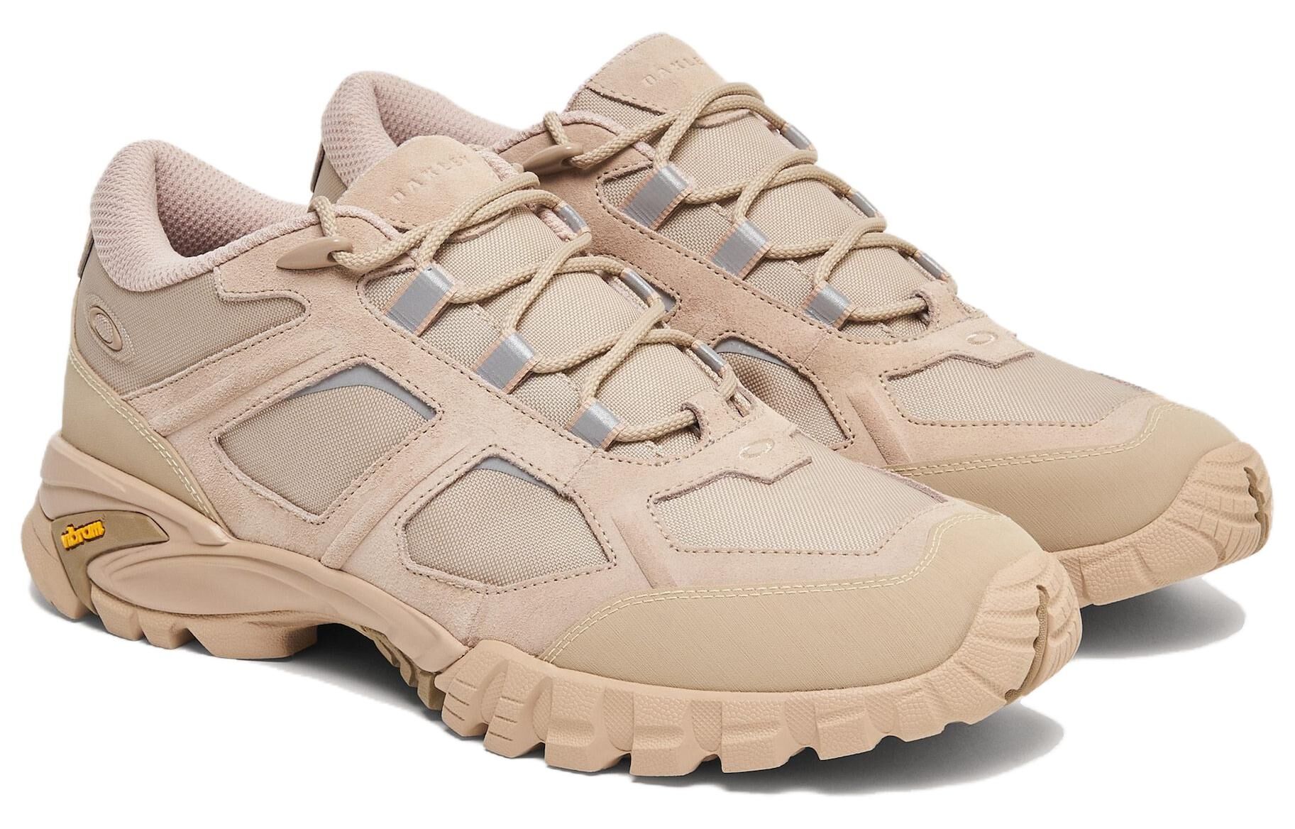【代購】Oakley Sierra Terrain Wear-Resistant Low-Top Hiking/Trekking Shoes Unisex Beige Pink FOF100541-31R