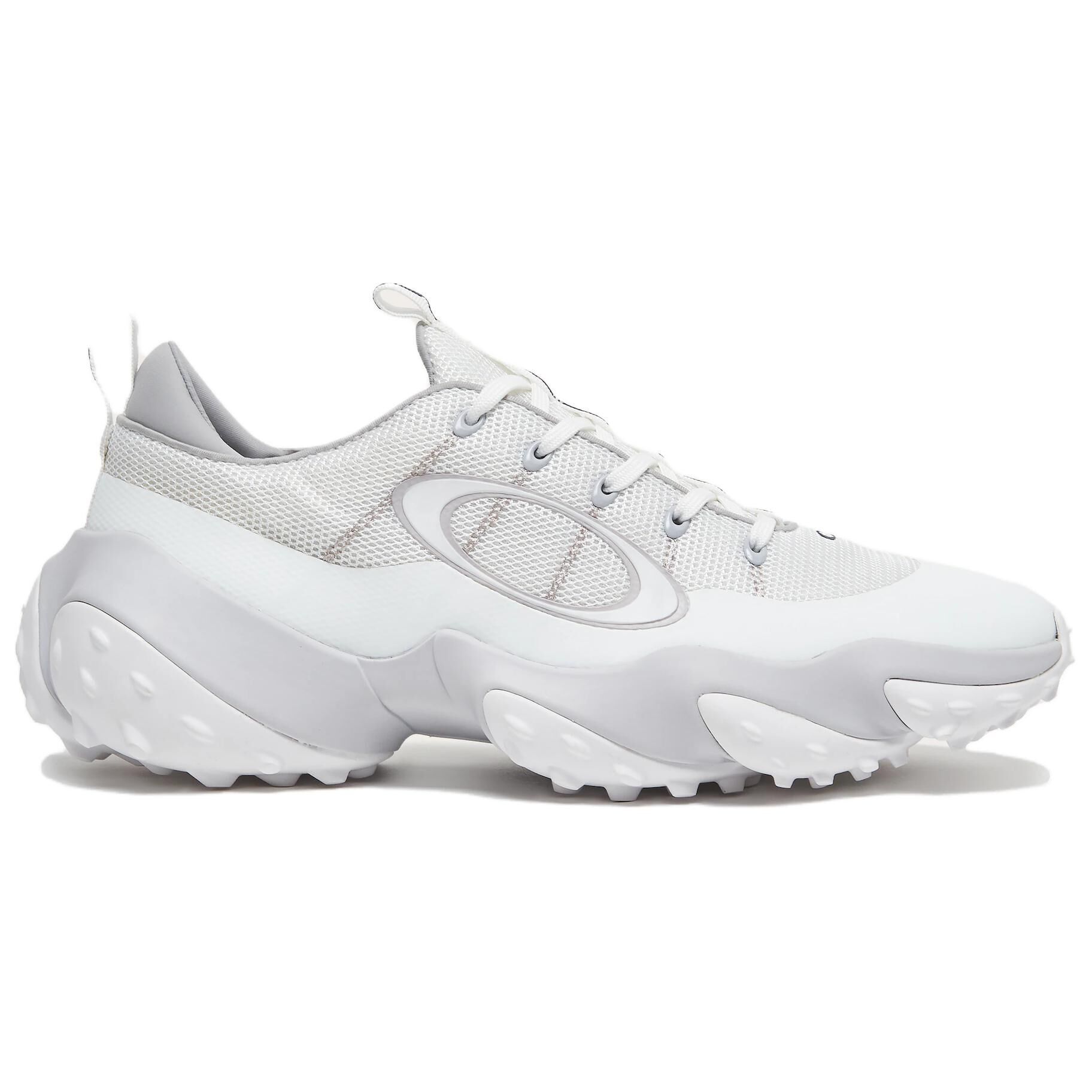 【代購】Oakley Waterproof And Breathable Low Top Golf Shoes Men's White Gray FOF100538-100