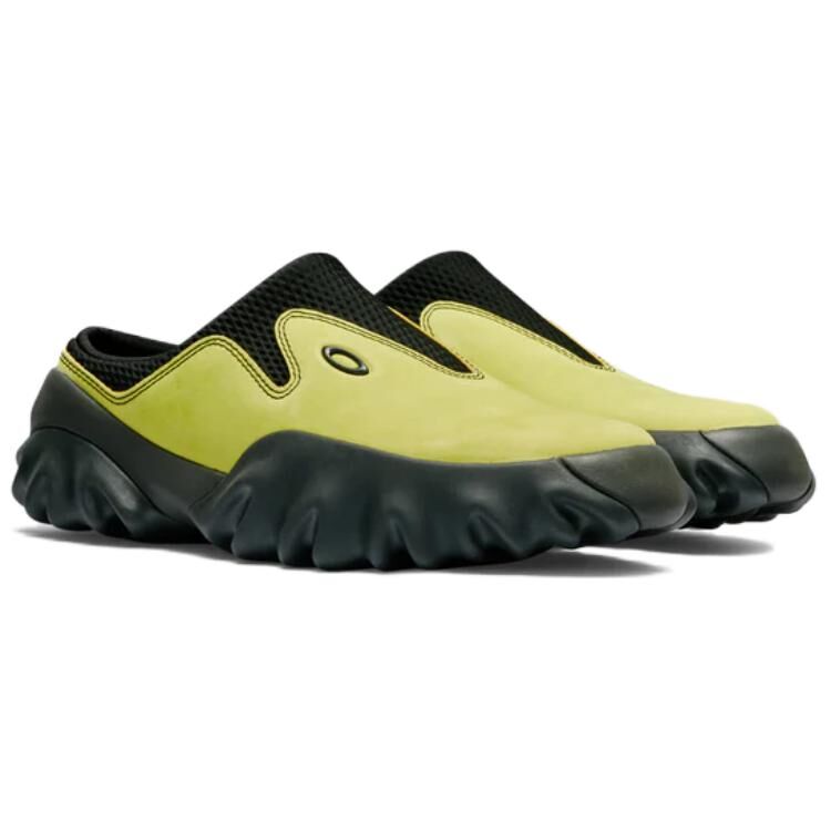 【代購】Oakley Factory Team Anti-Slip Wear-Resistant Low-Top Casual Shoes Unisex Yellow Black BDS24S07003862GR35