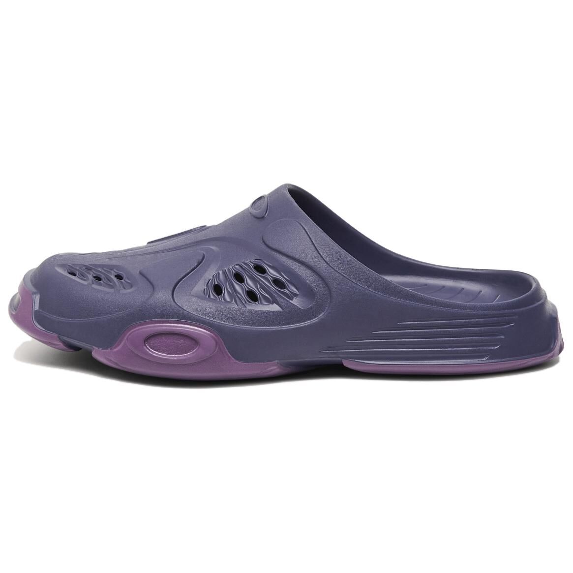 【代購】Oakley Factory Team Abrasion Resistant Slip Resistant Closed Toe Slippers Men's Purple BDF23S07003573PR12