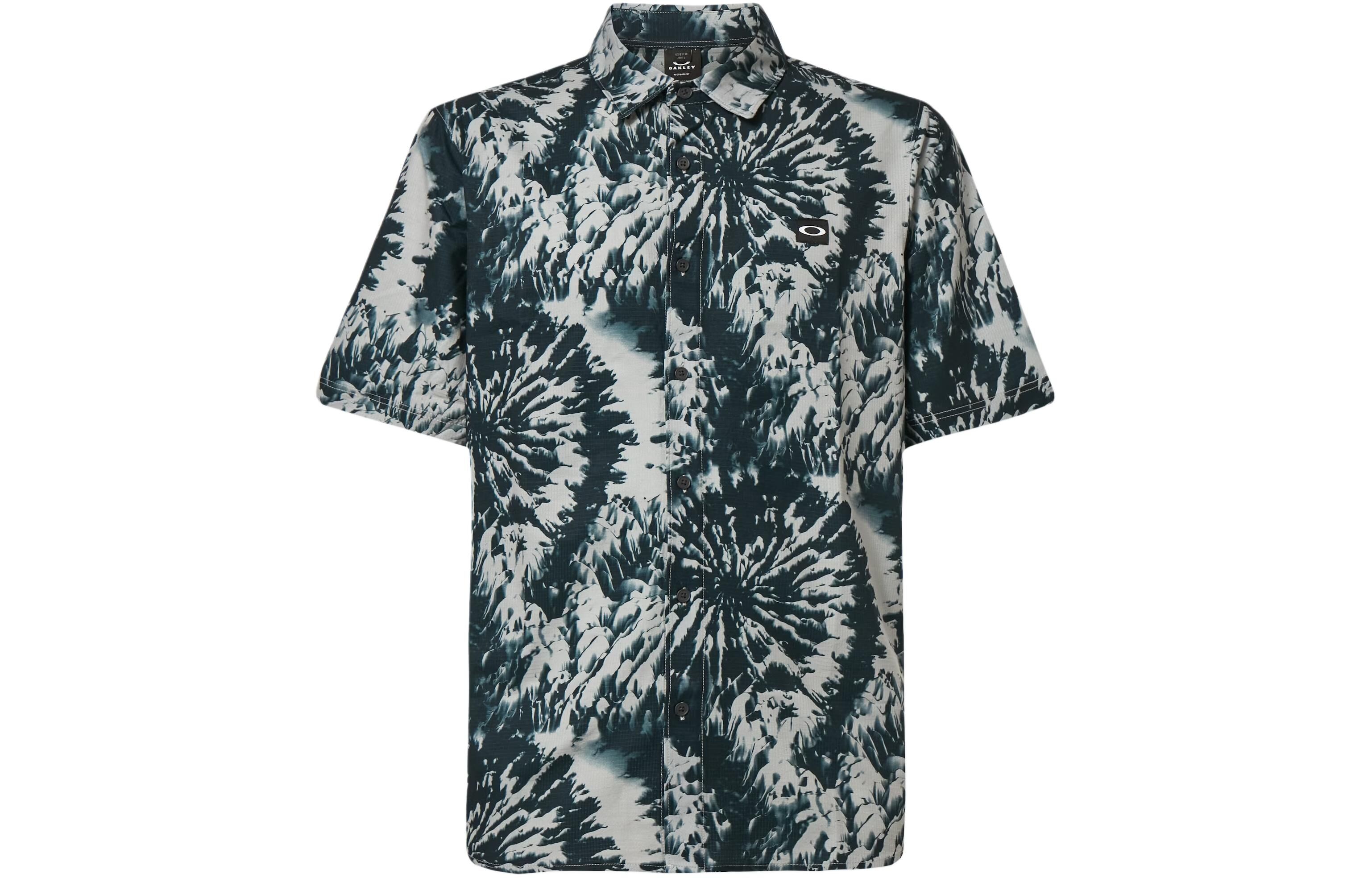 【代購】Oakley Shirt Men's Black Mountain Tie Dye FOA403752-96W