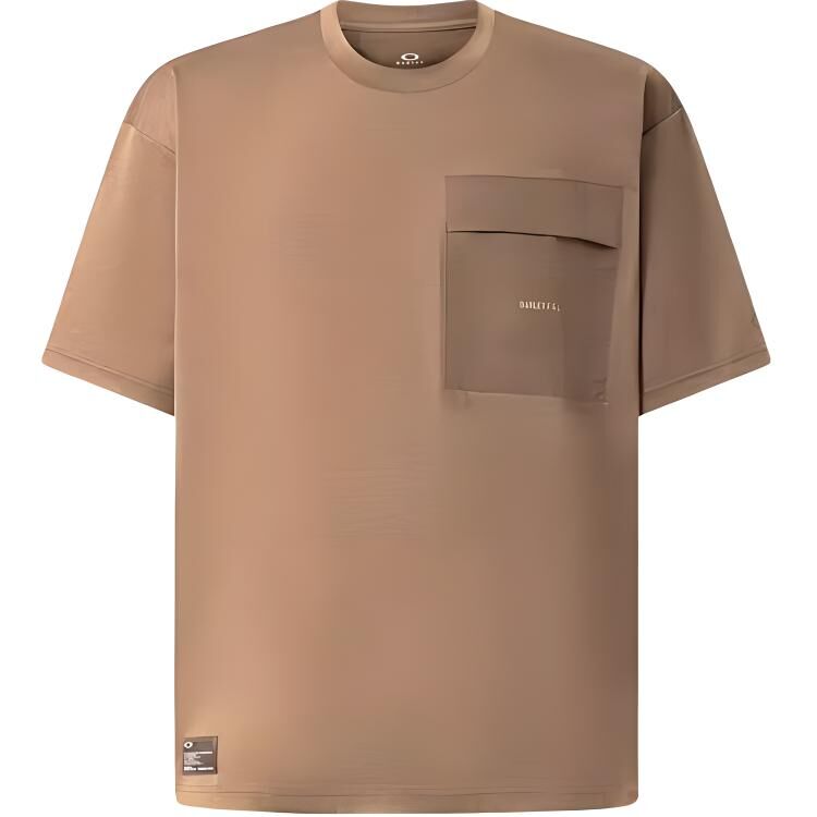 【代購】Oakley Drop Shoulder Sleeve T-Shirt Unisex Army Green FOA406369-83C