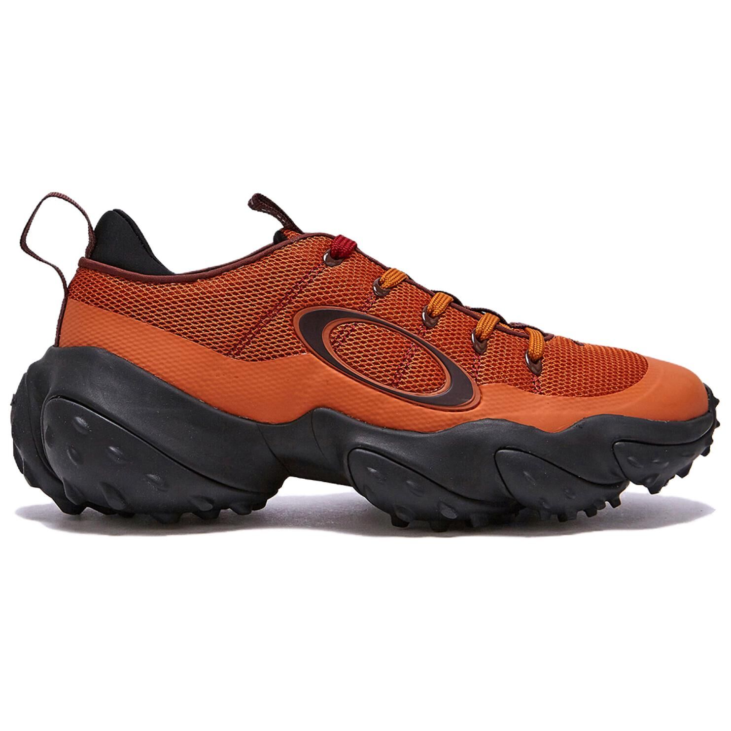 【代購】Oakley Anti Slip Wear Resistant Low Top Golf Shoes Men's Orange FOF100538