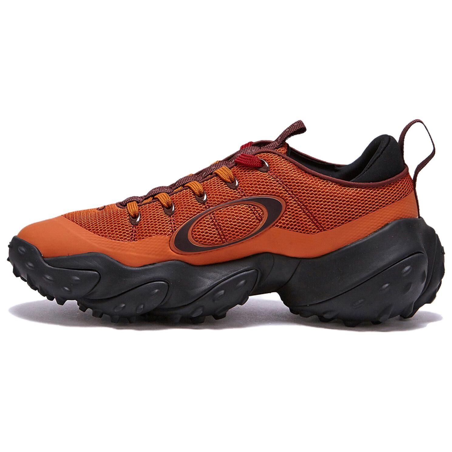 【代購】Oakley Anti Slip Wear Resistant Low Top Golf Shoes Men's Orange FOF100538