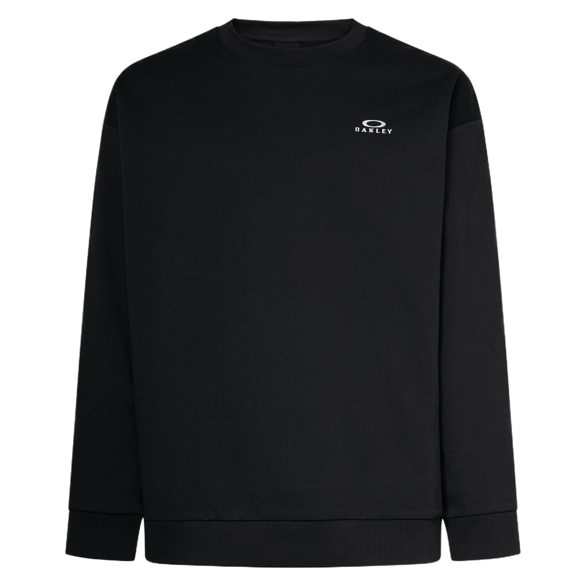 【代購】Oakley Foundational Fleece LS Sweatshirt Unisex Black FOA407562-02E