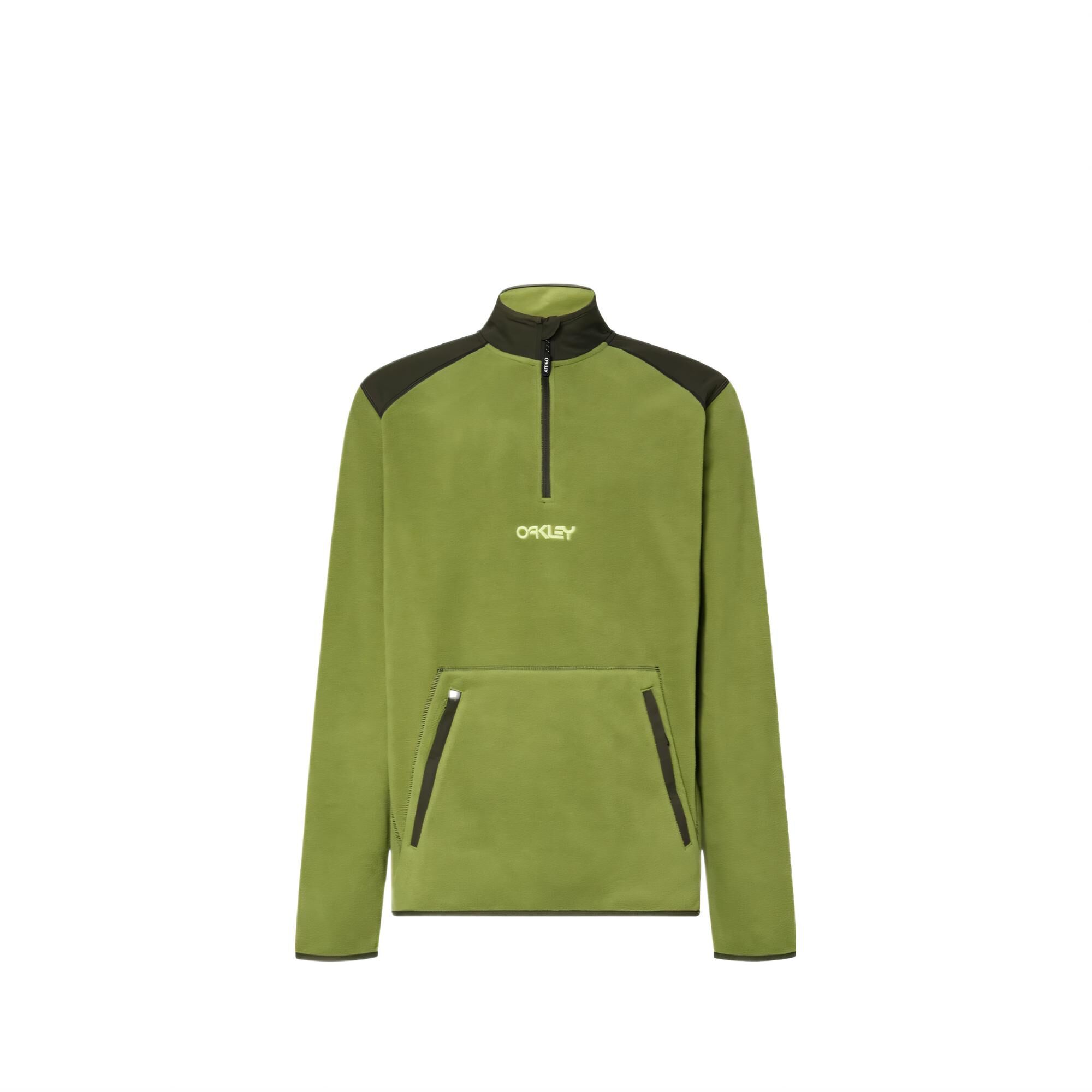 【代購】Oakley TC RYKKINN RC FLEECE Sweatshirt Unisex Green Black FOA406110-70N