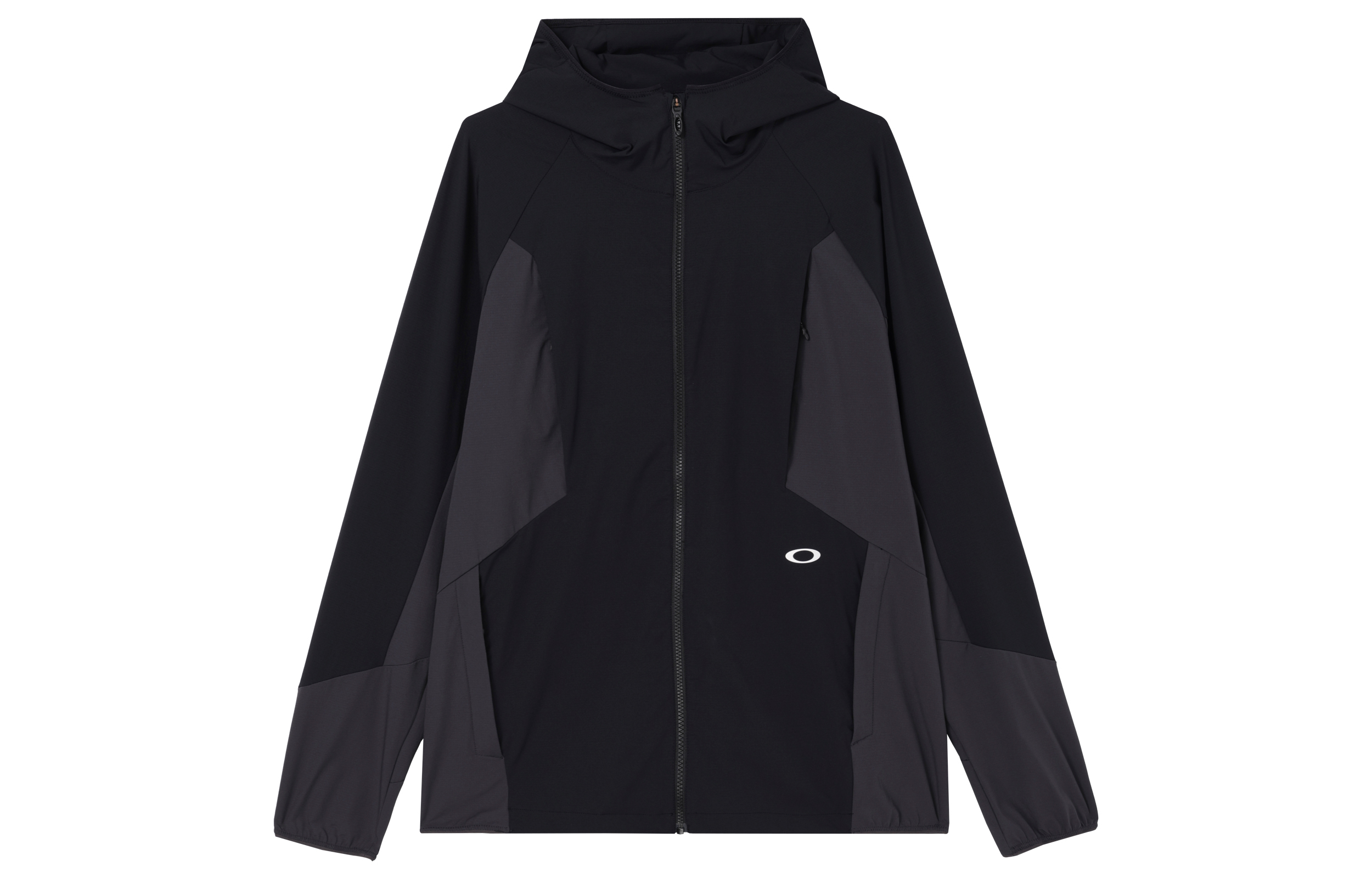 【代購】Oakley Waterproof And Windproof Windbreaker Jacket Unisex Black Gray FOA406888-02E