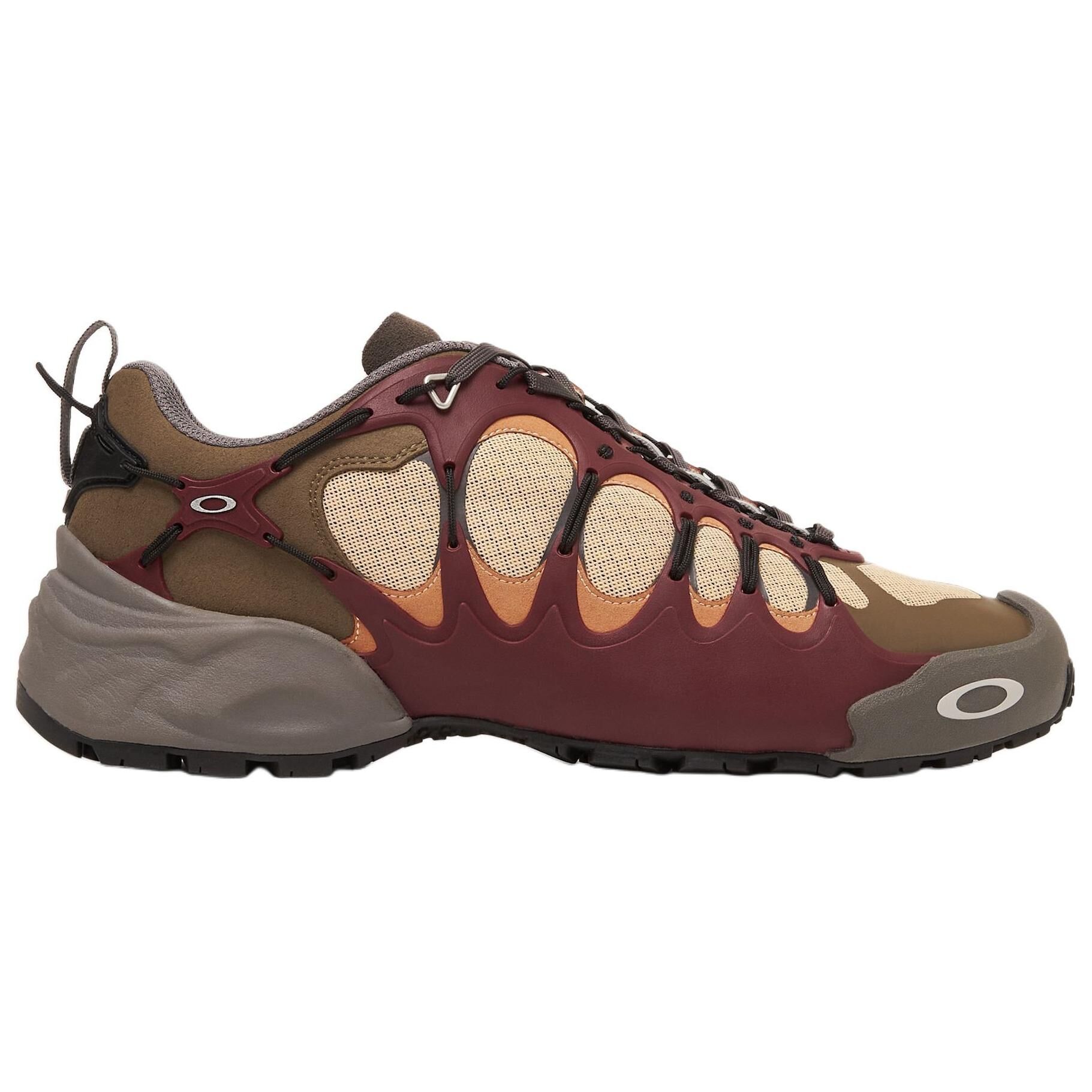 【代購】Brain Dead x Oakley Factory Team Anti Slip Wear Resistant Low Top Casual Shoes Unisex Red Green White FOF100666-44P