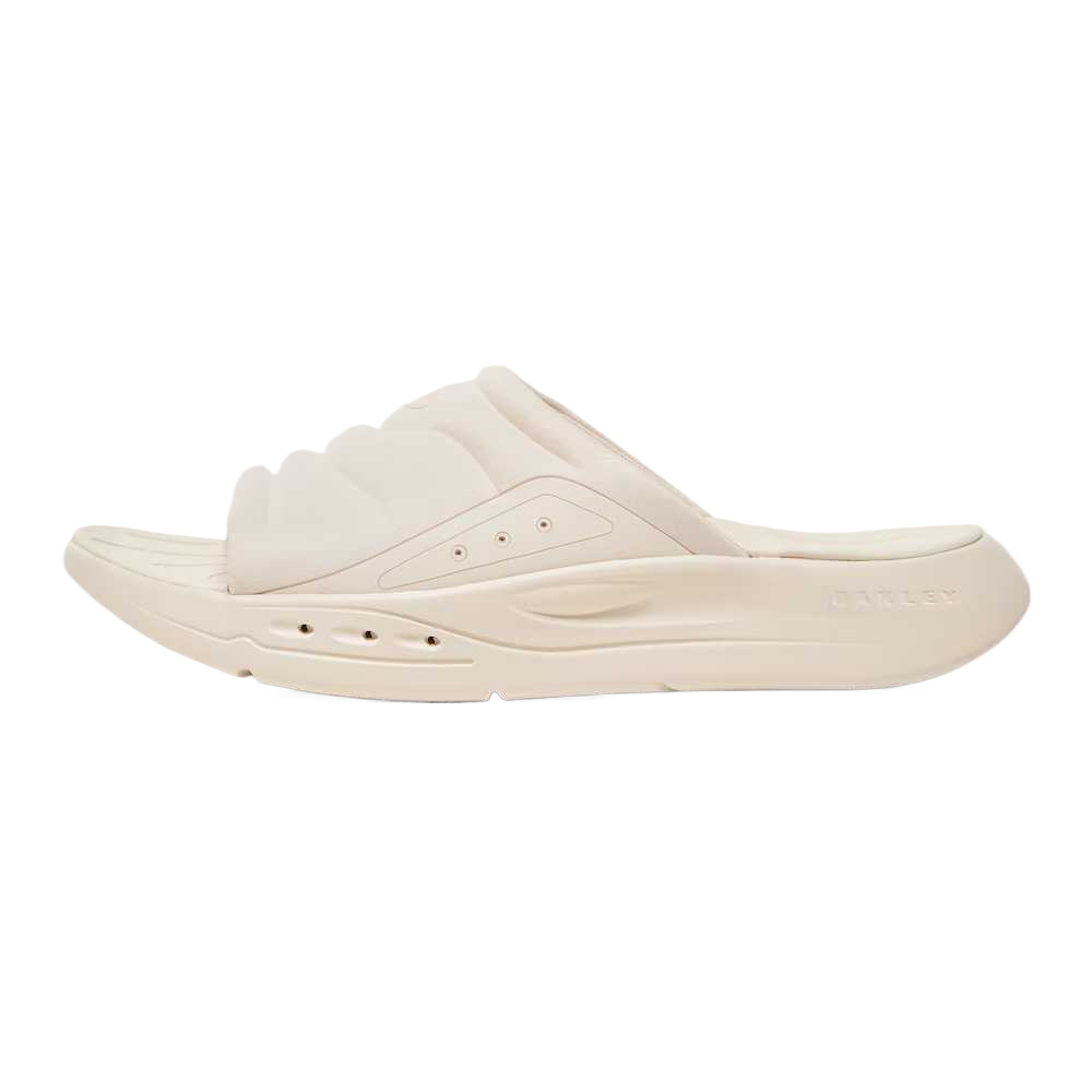 【代購】Oakley Studio Slide Slip Resistant Abrasion Resistant Slide Slippers Men's Beige FOF100651-68S