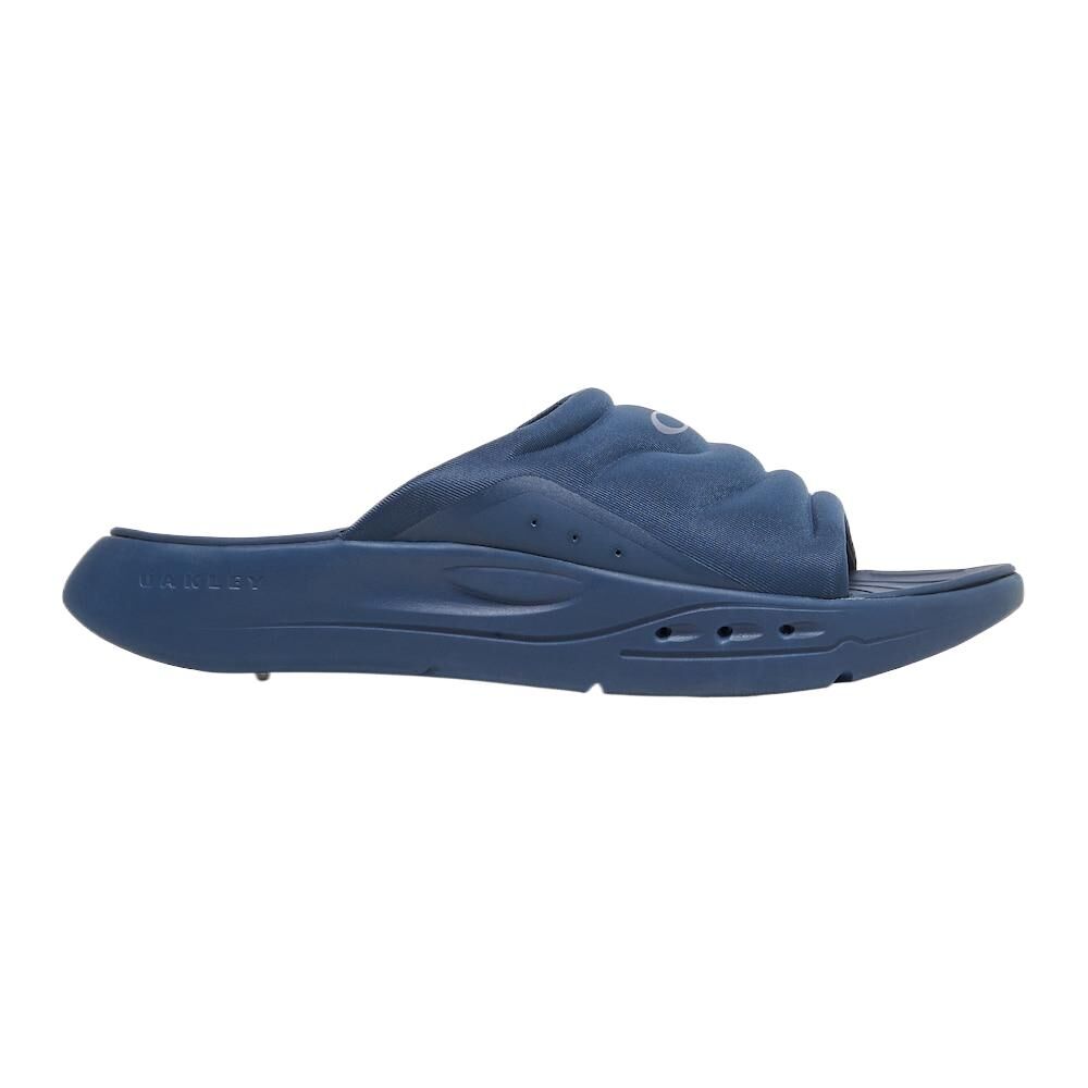 【代購】Oakley Studio Slide Slip Resistant Abrasion Resistant Slide Slippers Men's Midnight Blue FOF100651-6GA