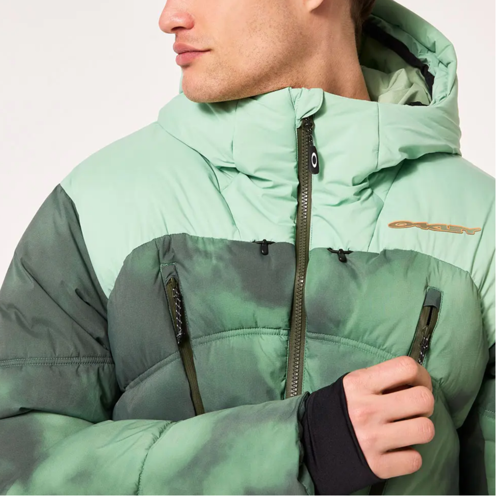 代購】Oakley TC RYKKINN Puffer Jacket Men's Green FOA404729-9WY